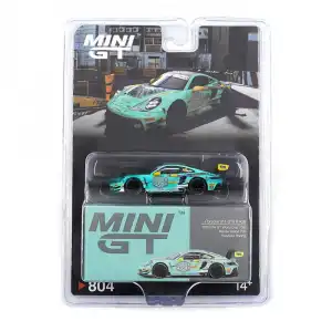 MINI GT: 1/64 Porsche 911 GT3 R #28 HubAuto Racing 2023 FIA GT World Cup 70th Macau Grand Prix - Blister Paket