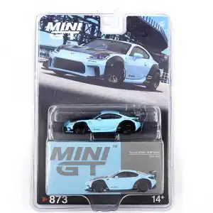 Mini GT 1/64 Toyota GR86 LB Nation Baby Blue MGT00873-BL