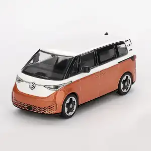 Mini GT 1/64 Volkswagen ID.Buzz Candy White / Energetic Orange - MGT01061