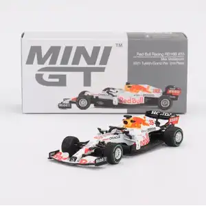 Mini GT Red Bull RB16B #33 Max Verstappen 2021 Turkish Grand Prix 2nd Place - MGT00680