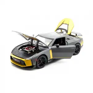 MINIAUTO 1:24 Nissan GT-R50 Italdesign Diecast Model Araba Gri - 24243G