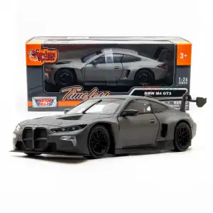 Motor Max 1:24 BMW M4 GT3 Diecast Model Araba Siyah - 79390