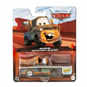 Pixar Cars- Mater With Sign , DXV29-HTX86