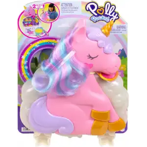 Polly Pocket Tek Boynuzlu Atın Gökkuşağı Salonu, HKV51