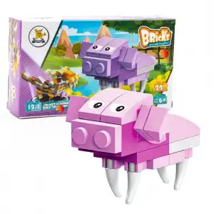 Bricks Pig Blok Oyuncak SM198B-12
