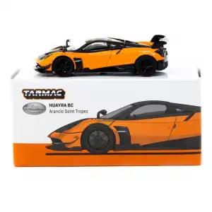 Tarmac Works 1/64 Pagani Huayra BC Arancio Saint Tropez - GLOBAL64 T64G-TL014-OR