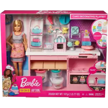 Barbie Pasta Dükkanı Oyu Seti GFP59