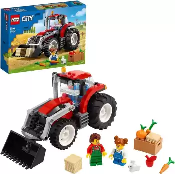 LEGO City Traktör 60287 - Araç Seven Çocuklar İçin Oyuncak Yapım Seti (148 Parça)