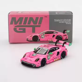 (ÖN SATIŞ) Mini GT 1/64 Porsche 911 GT3 R AO Racing 2023 IMSA VIRginia Roxy MGT00872