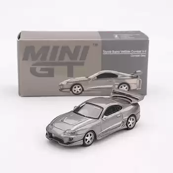 (ÖN SATIŞ) Mini GT 1/64 Toyota Supra VeilSide Combat V-II Combat Grey MGT00978