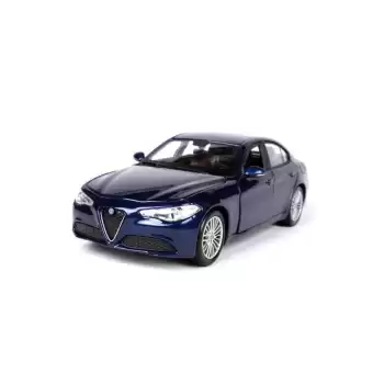 Bburago 1:24 Alfa Romeo Giulia Lacivert
