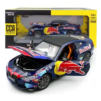 CCA 1:23 BMW M4 Red Bull Diecast Model Araba - 68292A
