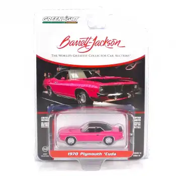 Greenlight 1:64 Barrett-Jackson Series 14- 1970 Plymouth Cuda - 37310-D