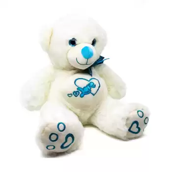 Halley Oyuncak Göbekli Peluş Ayı, 50 Cm - 62408