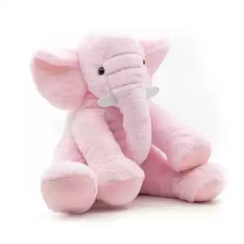 Halley Oyuncak Oturan Peluş Fil 40 Cm - 62392