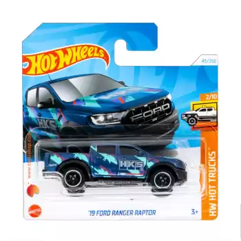 Hot Wheels 19 Ford Ranger Raptor - HW Hot Trucks 43