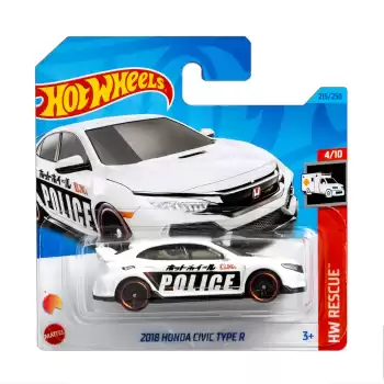 Hot Wheels 2018 Honda Civic Type R - 215