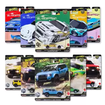 Hot Wheels 2’li Premium Set: 2025 Silhouette & Car Culture Off Road