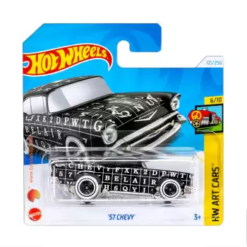Hot Wheels 57 Chevy - HW Art Cars, 121