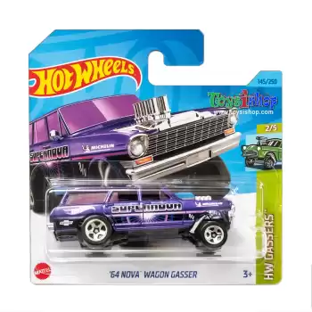 Hot Wheels - 64 Nova Wagon Gasser - HW Gassers - 145