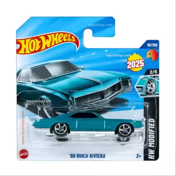 Hot Wheels Tekli Arabalar 66 Buick Riviera - HW Modified - 50