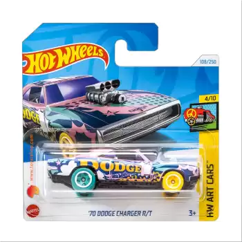 Hot Wheels 70 Dodge Cahrger R/T - HW Art Cars, 108