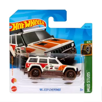 Hot Wheels 95 Jeep Cherokee - Mud Studs 176 (TH)