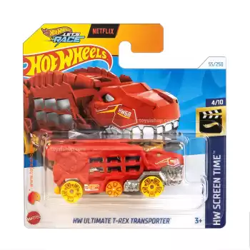 Hot Wheels HW Ultimate T-Rex Transporter - HW Screen Time 55