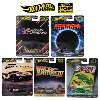 Hot Wheels Premium Pop Culture 2025 Mix 5 HXD63-979L