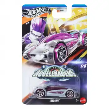 Hot Wheels Silver Series AcceleRacers Iridium - JCB92