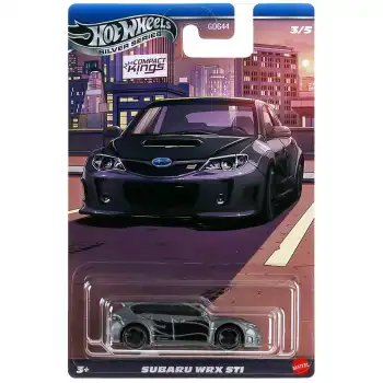Hot Wheels Silver Series Compact Kings Subaru WRX STI - JKX59