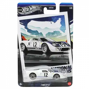 Hot Wheels Silver Series National Icons Ford GT40