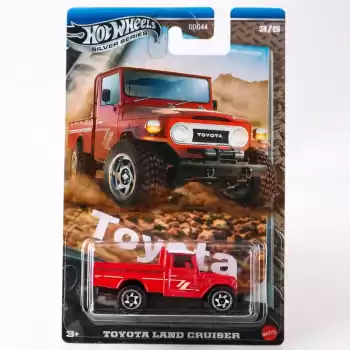 Hot Wheels Silver Series Toyota Land Cruiser (Classic) - GDG44-JBC73