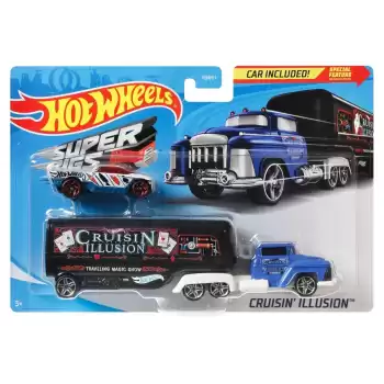 Hot Wheels Taşıyıcı Tırlar Cruisin Illusion - GKC27