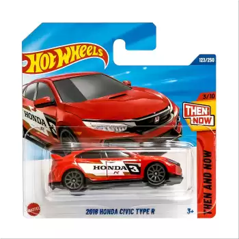 Hot Wheels Tekli Arabalar 2018 Honda Civic Type R - Then and Now - 123