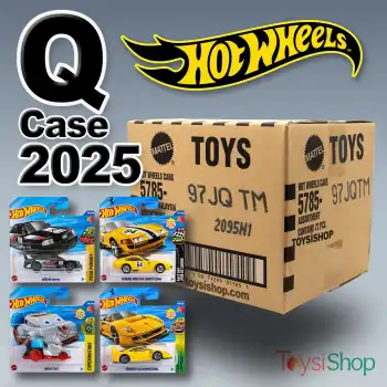 Hot Wheels Tekli Arabalar 2025 Q Case 2025 - 72 Adetlik Kutu