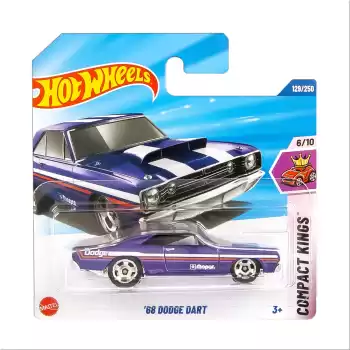 Hot Wheels Tekli Arabalar 68 Dodge Dart - Compact Kings - 129