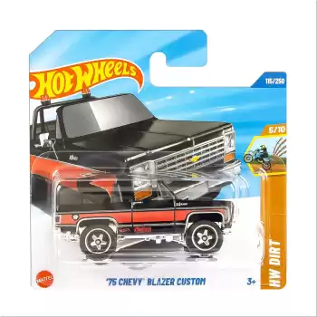 Hot Wheels Tekli Arabalar 75 Chevy Blazer Custom - HW Dirt- 115