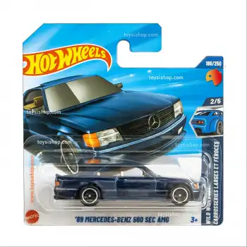 Hot Wheels Tekli Arabalar 89 Mercedes-Benz 560 Sec Amg - Wild Wide Body - 186