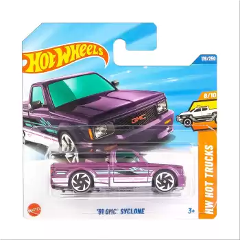 Hot Wheels Tekli Arabalar 91 GMC Syclone - HW HotTrucks - 119