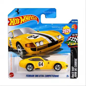 Hot Wheels Tekli Arabalar Ferrari 365 GTB4 Competizone - Race Day - 222
