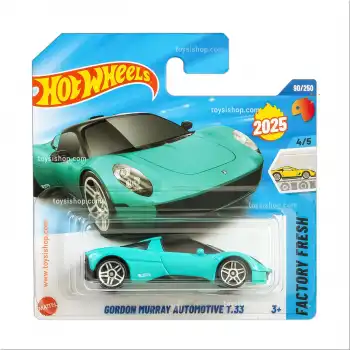 Hot Wheels Tekli Arabalar Gordon Murray Automotive T.33 - Factory Fresh - 90