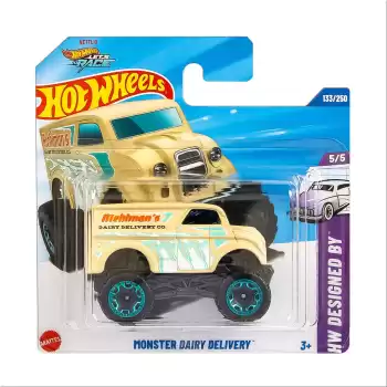 Hot Wheels Tekli Arabalar Monster Dairy Delivery - HW Designed By - 133