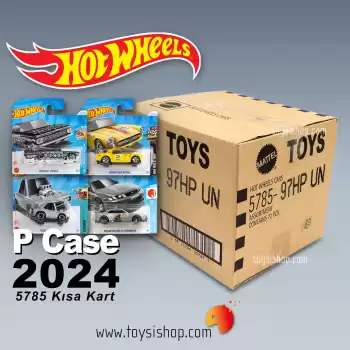 Hot Wheels Tekli Arabalar P Case - 72 Adetlik Kutu