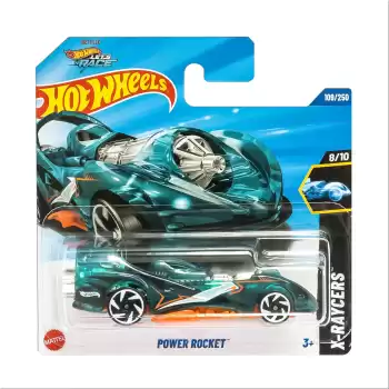 Hot Wheels Tekli Arabalar Power Rocket - X-Raycers - 109