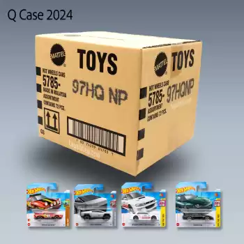 Hot Wheels Tekli Arabalar Q Case - 72 Adetlik Kutu