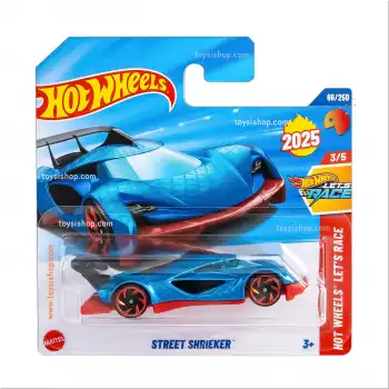 Hot Wheels Tekli Arabalar Street Shrieker - Hot Wheels Lets Race - 66