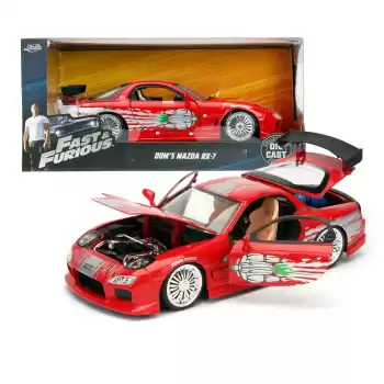 Jada 1:24 Doms Mazda RX-7 - 253203033