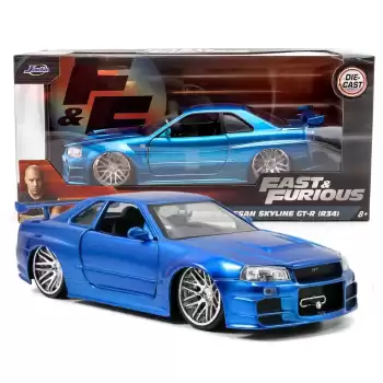 Jada Fast & Furious Brian’s Nissan Skyline GT-R (R-34) 1:24 - 97173