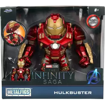 Jada Marvel Hulkbuster ve Iron Man Döküm Figür - 253223002